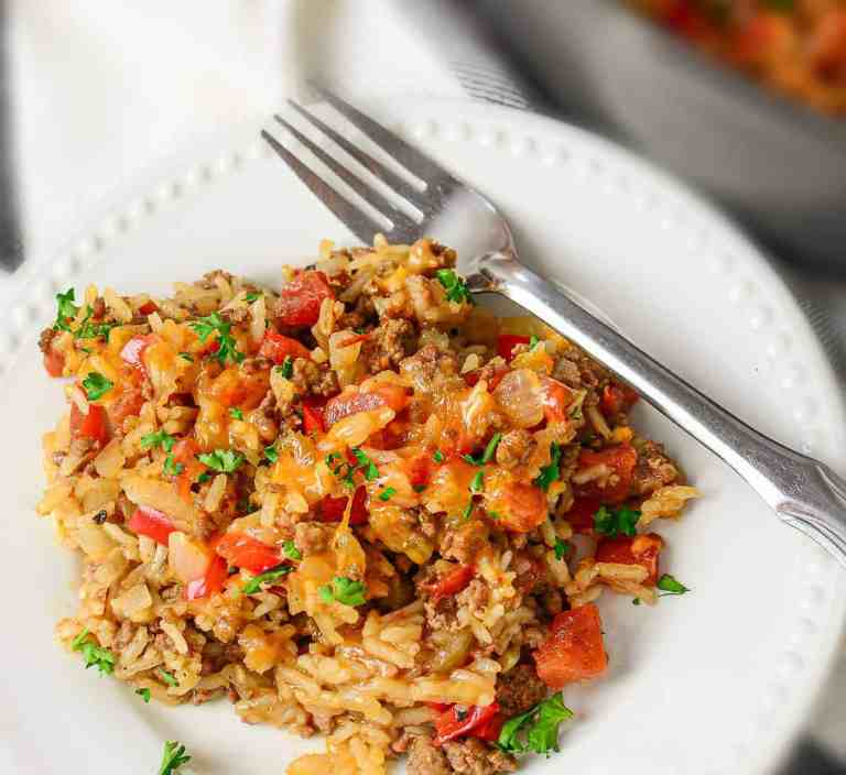 Easy Skillet Ground Beef And Rice Dinner – Lasonia B Graves